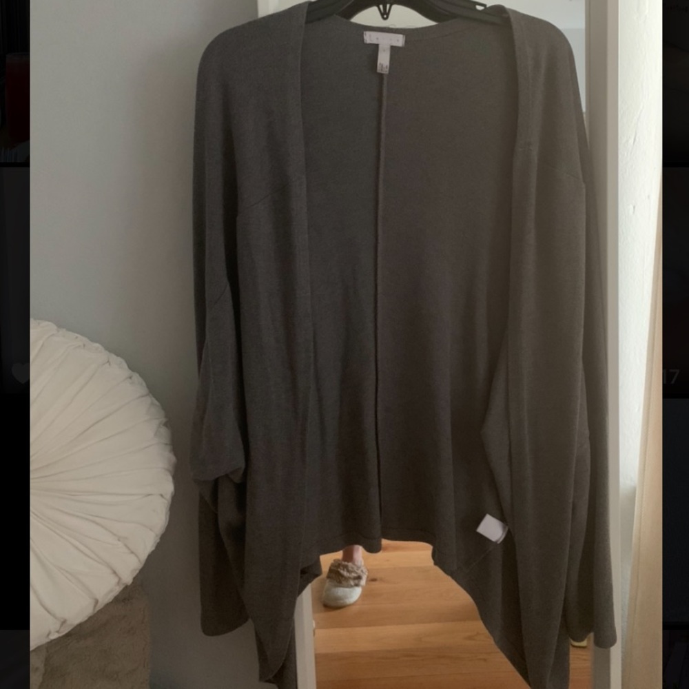 Leith grey cardigan